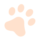 elemento decorativo de almohadilla de mascota